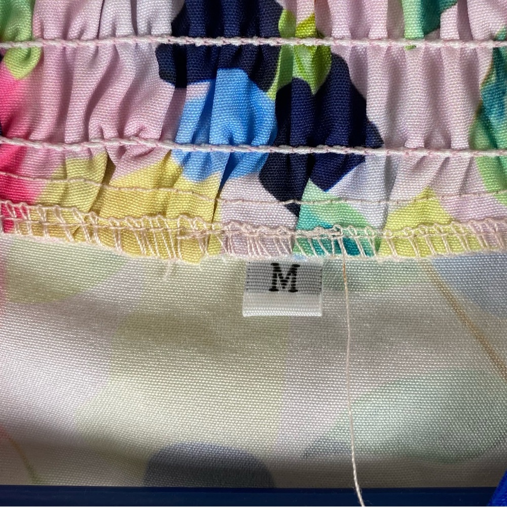 The Blue Door Boutique | NWOT Women’s Posie Puff Floral Sleeve Top | Medium | - Picture 10 of 12